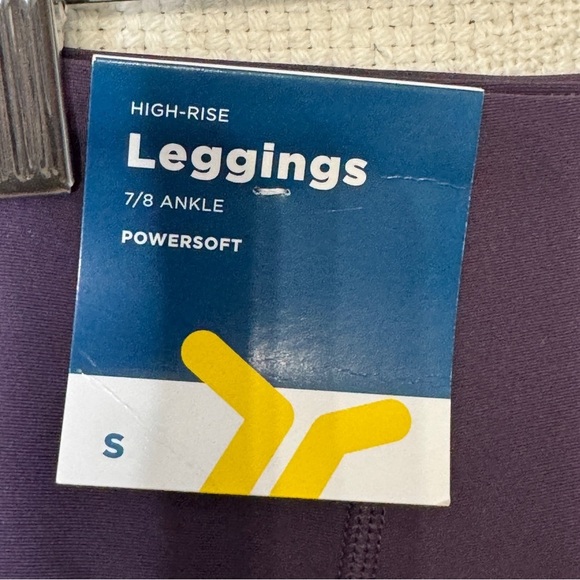 Old Navy Powersoft Leggings 💜 Size S | High-Rise 7/8 Ankle NWT - Picture 6 of 8